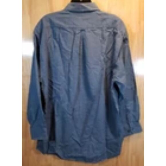 Stafford Men’s Shirt Lot of 4 – Size Medium Long Sleeve Button-Up Solid, Stripe - Picture 7 of 11